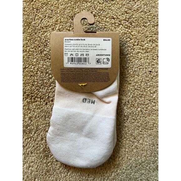 1-Pack Allbirds Anytime Ankle Socks - Picture 2 of 2